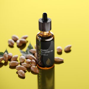 Pure almond oil nanoil